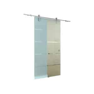 Glaszentrum Hagen Glasschiebetür Schiebetür Glastür Zimmertür ESG 900 mm A01