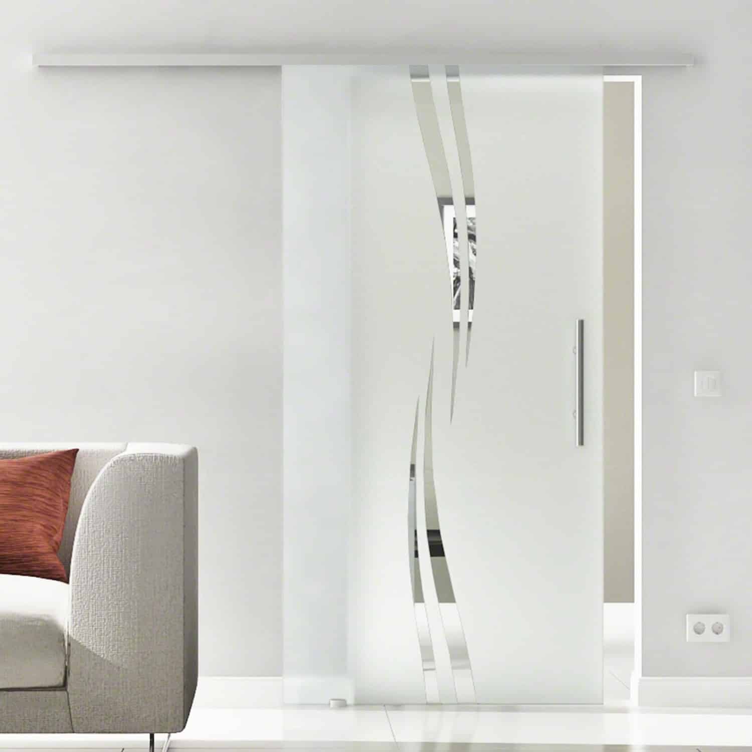 Levidor Glasschiebetür Komplettset 102