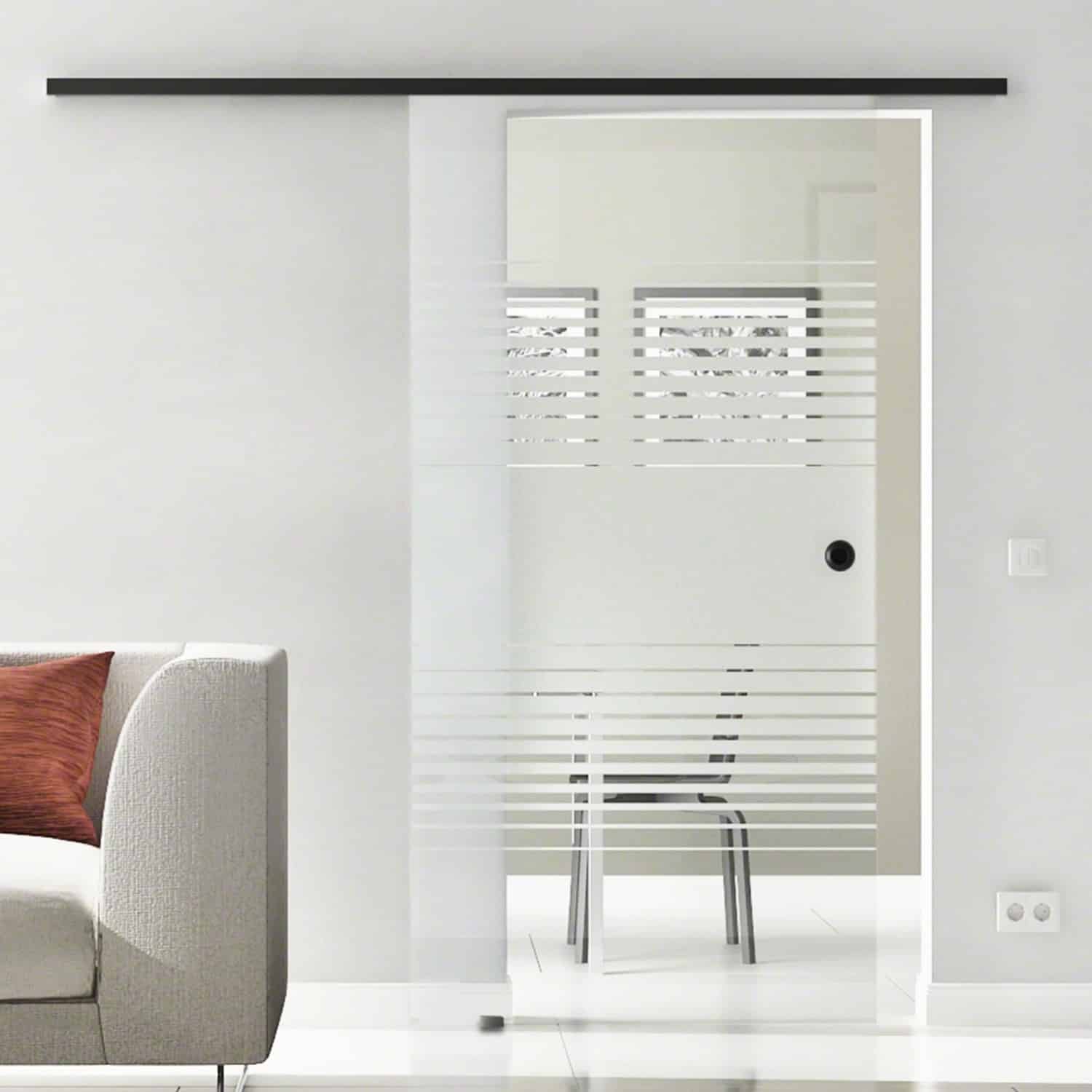 Levidor Glasschiebetür Komplettset 102