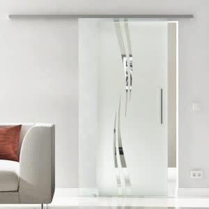 Levidor Glasschiebetür Komplettset 102