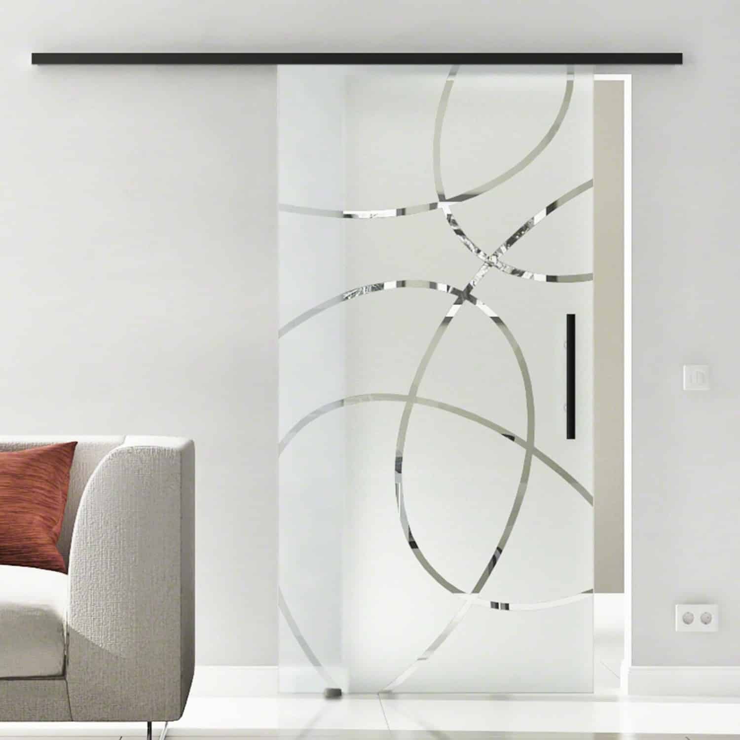 Levidor Glasschiebetür Komplettset 102