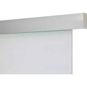 Schienenset Lifeline Aluminium für Glas 1-fl. 190cm inkl.Griff+2Selbsteinzügen